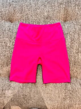 Varley Vibrant Pink Bike Shorts